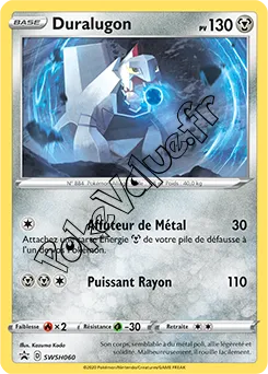 Carte Pokémon Duralugon n°060 de la série Promo SWSH