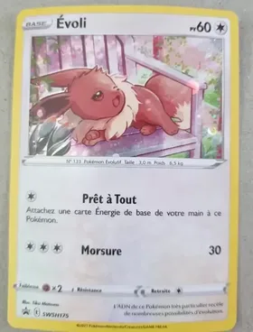 Carte Pokémon Évoli  n°175 de la série Promo SWSH