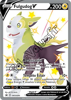 Carte Pokémon Fulgudog V  n°085 de la série Promo SWSH