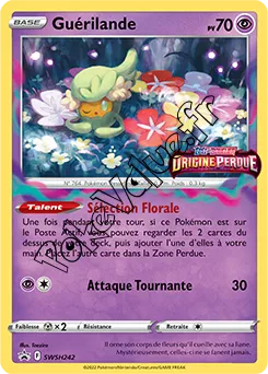 Carte Pokémon Guérilande  n°242 de la série Promo SWSH