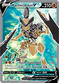 Carte Pokémon Hachécateur V  n°248 de la série Promo SWSH