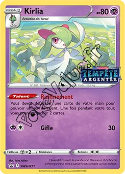 Carte Pokémon Kirlia  n°271 de la série Promo SWSH