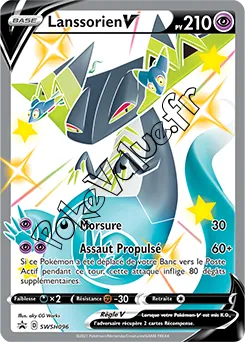 Carte Pokémon Lanssorien V  n°096 de la série Promo SWSH