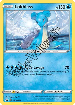 Carte Pokémon Lokhlass  n°051 de la série Promo SWSH