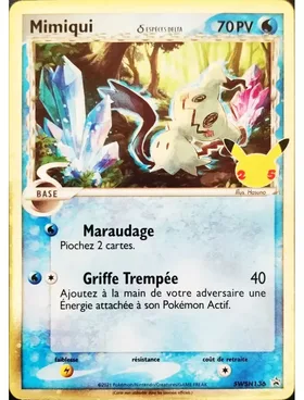 Carte Pokémon Mimiqui n°136 de la série Promo SWSH