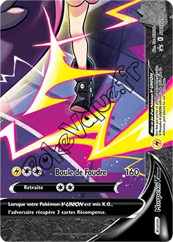 Carte Pokémon Morpeko V UNION n°290 de la série Promo SWSH