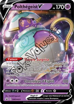 Carte Pokémon Polthégeist V n°021 de la série Promo SWSH