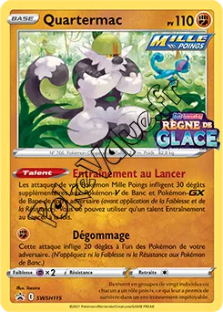 Carte Pokémon Quartermac  n°115 de la série Promo SWSH