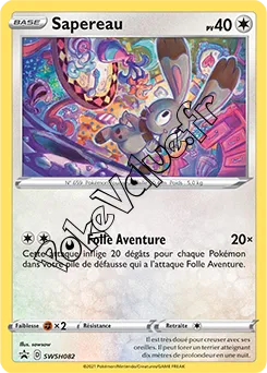 Carte Pokémon Sapereau n°082 de la série Promo SWSH