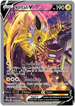Carte Pokémon Voltali V  n°183 de la série Promo SWSH