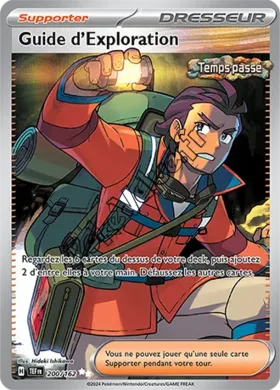 Carte Pokémon Guide d’Exploration n°200 de la série Forces Temporelles
