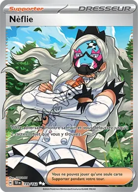 Carte Pokémon Nèflie n°199 de la série Forces Temporelles