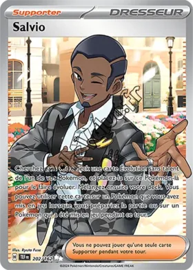 Carte Pokémon Salvio n°202 de la série Forces Temporelles