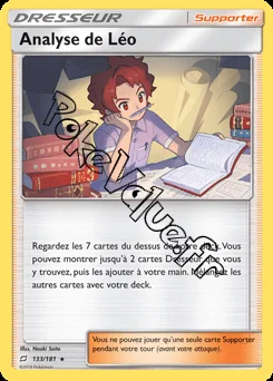 Carte Pokémon Analyse de Léo n°133 de la série Duo de Choc