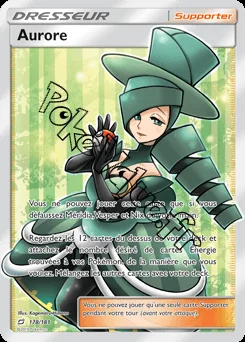 Carte Pokémon Aurore n°178 de la série Duo de Choc