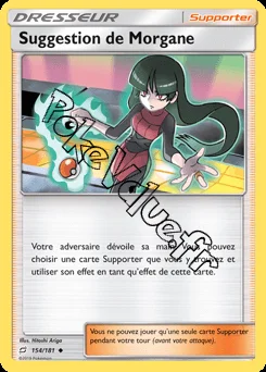 Carte Pokémon Suggestion de Morgane n°154 de la série Duo de Choc