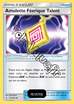 Carte Pokémon Amulette Féerique Talent Reverse n°171 de la série Alliance Infaillible