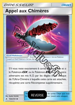 Carte Pokémon Appel aux Chimères Reverse n°164 de la série Alliance Infaillible