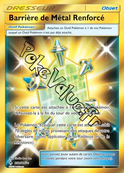 Carte Pokémon Barrière de Métal Renforcé n°232 de la série Alliance Infaillible