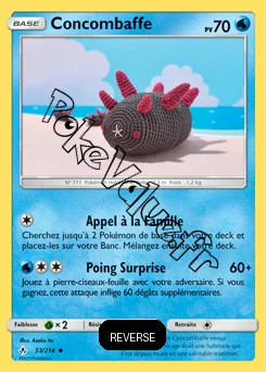 Carte Pokémon Concombaffe Reverse n°53 de la série Alliance Infaillible