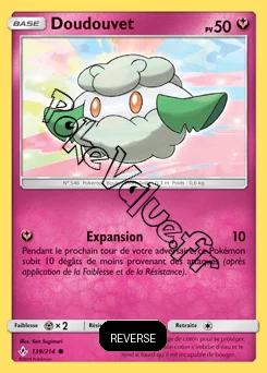 Carte Pokémon Doudouvet Reverse n°139 de la série Alliance Infaillible