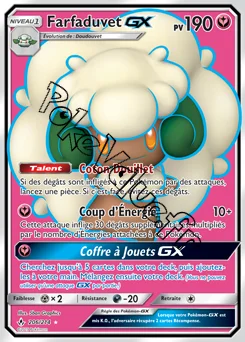 Carte Pokémon Farfaduvet GX n°206 de la série Alliance Infaillible