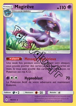 Carte Pokémon Magirêve n°78 de la série Alliance Infaillible