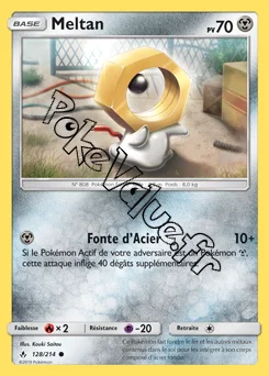Carte Pokémon Meltan  n°128 de la série Alliance Infaillible