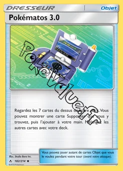Carte Pokémon Pokématos 3.0 n°182 de la série Alliance Infaillible