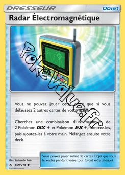 Carte Pokémon Radar Électromagnétique n°169 de la série Alliance Infaillible