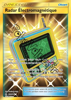 Carte Pokémon Radar Électromagnétique n°230 de la série Alliance Infaillible