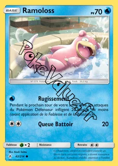 Carte Pokémon Ramoloss n°42 de la série Alliance Infaillible