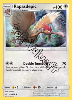 Carte Pokémon Rapasdepic n°146 de la série Alliance Infaillible