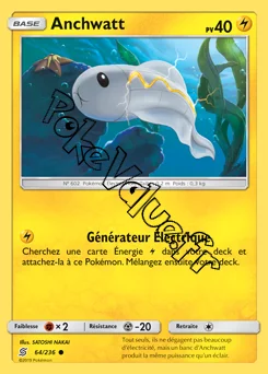 Carte Pokémon Anchwatt n°64 de la série Harmonie des Esprits