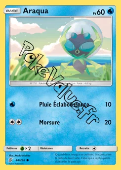 Carte Pokémon Araqua n°48 de la série Harmonie des Esprits