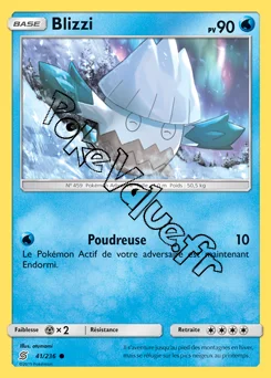 Carte Pokémon Blizzi n°41 de la série Harmonie des Esprits
