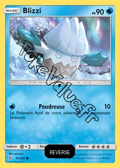 Carte Pokémon Blizzi Reverse n°41 de la série Harmonie des Esprits