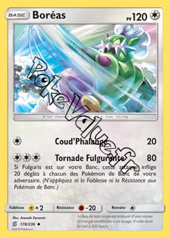 Carte Pokémon Boréas n°178 de la série Harmonie des Esprits