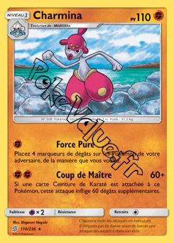 Carte Pokémon Charmina n°110 de la série Harmonie des Esprits