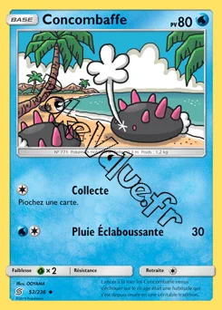 Carte Pokémon Concombaffe n°52 de la série Harmonie des Esprits