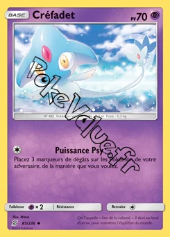 Carte Pokémon Créfadet n°85 de la série Harmonie des Esprits