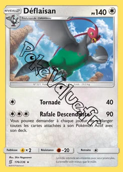Carte Pokémon Déflaisan n°176 de la série Harmonie des Esprits