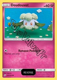 Carte Pokémon Doudouvet Reverse n°143 de la série Harmonie des Esprits