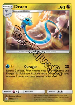 Carte Pokémon Draco n°149 de la série Harmonie des Esprits