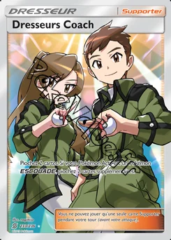 Carte Pokémon Dresseurs Coach n°233 de la série Harmonie des Esprits