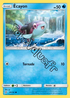 Carte Pokémon Écayon n°39 de la série Harmonie des Esprits