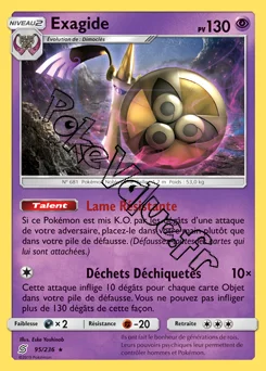 Carte Pokémon Exagide n°95 de la série Harmonie des Esprits