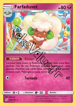 Carte Pokémon Farfaduvet n°144 de la série Harmonie des Esprits