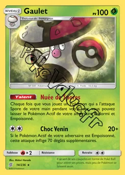 Carte Pokémon Gaulet n°14 de la série Harmonie des Esprits