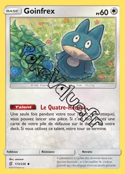 Carte Pokémon Goinfrex n°173 de la série Harmonie des Esprits